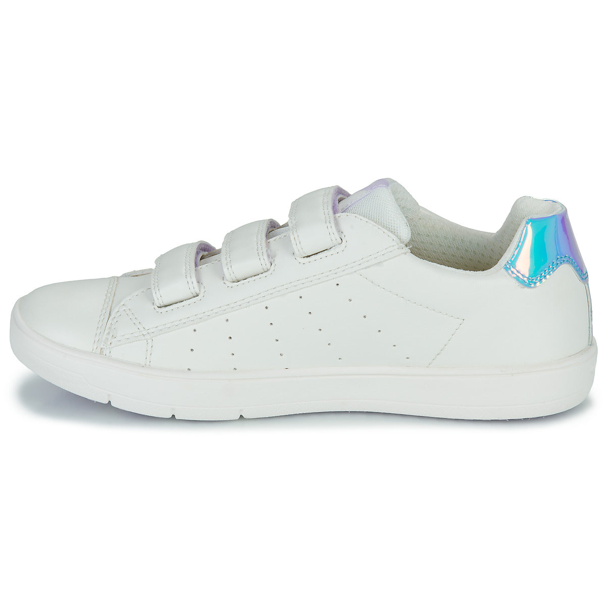 Scarpe bambini ragazza Geox  J SILENEX GIRL B  Bianco 