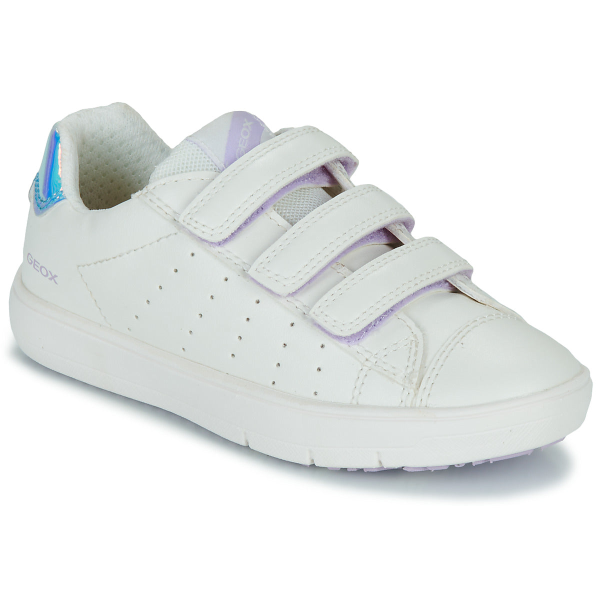 Scarpe bambini ragazza Geox  J SILENEX GIRL B  Bianco 