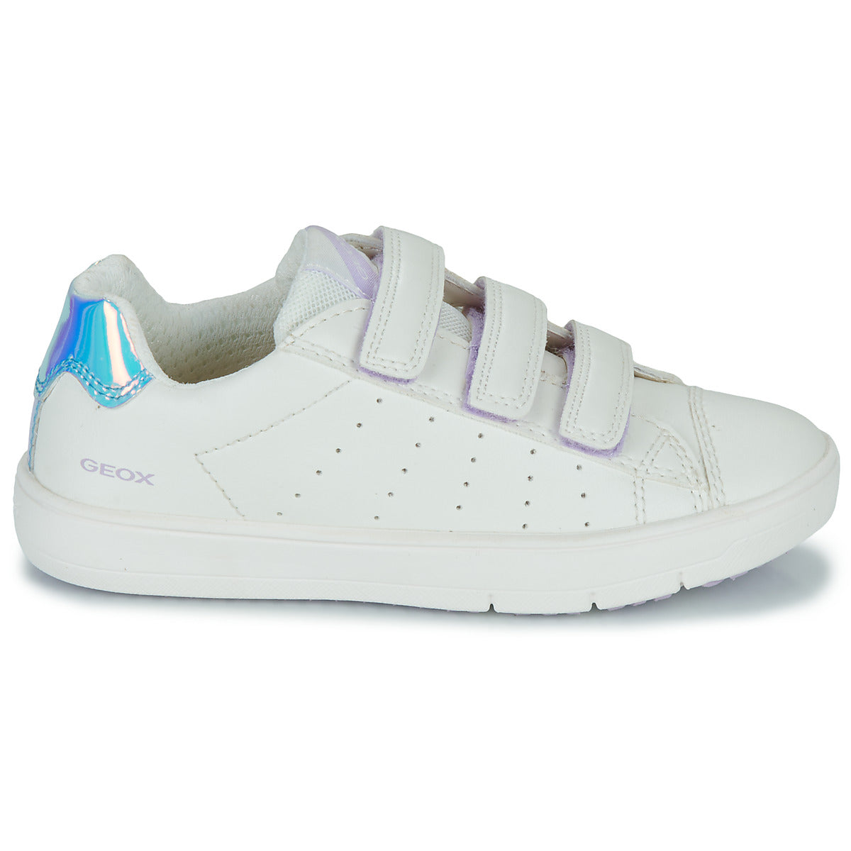 Scarpe bambini ragazza Geox  J SILENEX GIRL B  Bianco 