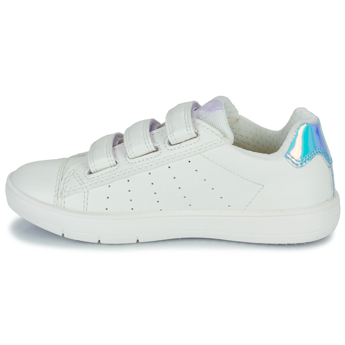 Scarpe bambini ragazza Geox  J SILENEX GIRL B  Bianco 