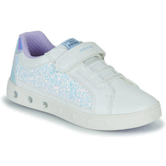 Scarpe bambini ragazza Geox  J SKYLIN GIRL D  Bianco 