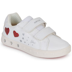 Scarpe bambini ragazza Geox  J SKYLIN GIRL A  Bianco 