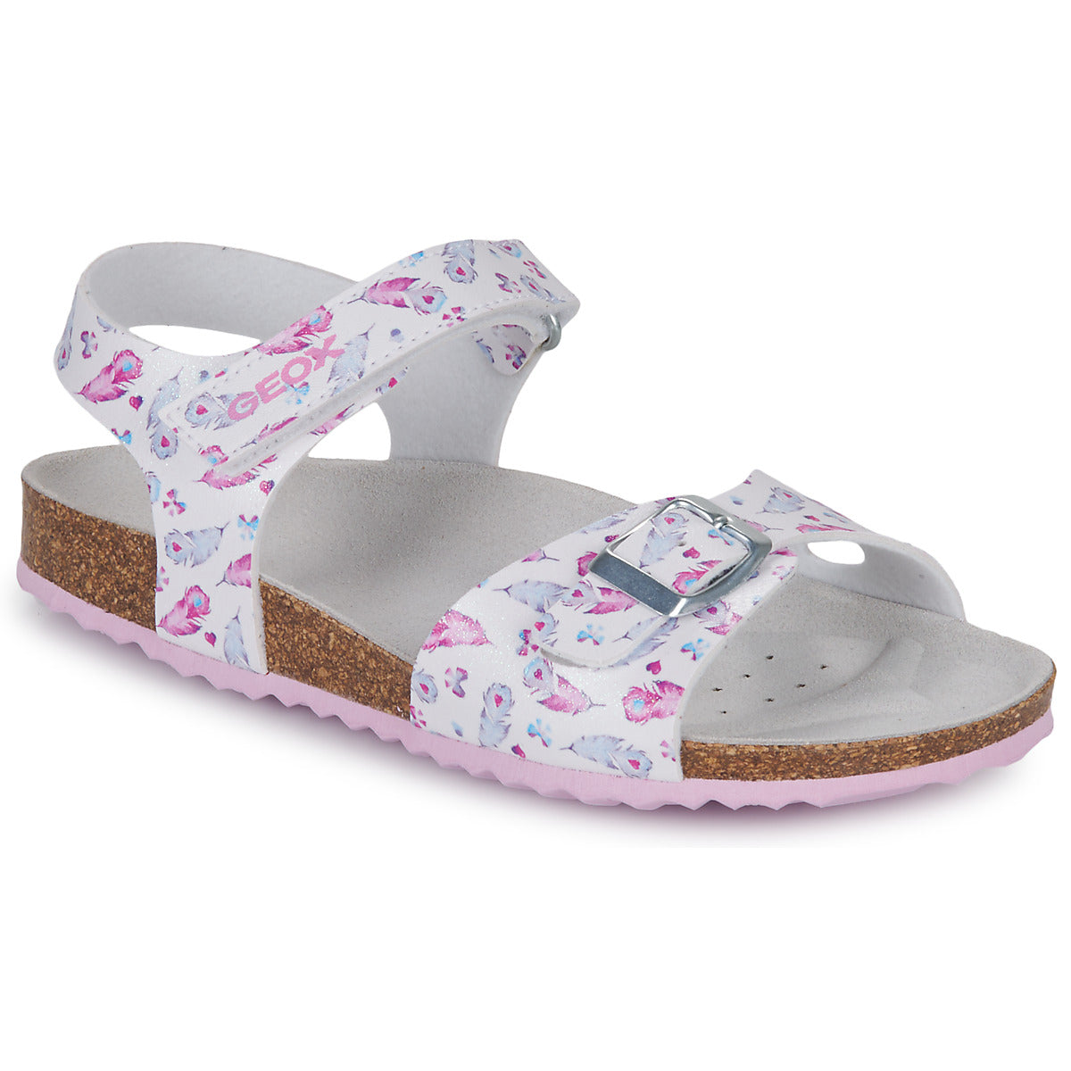 Sandali bambini ragazza Geox  J ADRIEL GIRL  Multicolore 