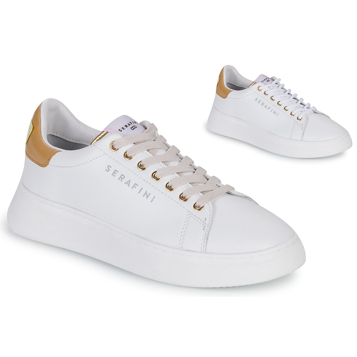 Sneakers basse donne Serafini  J.CONNORS  Bianco 