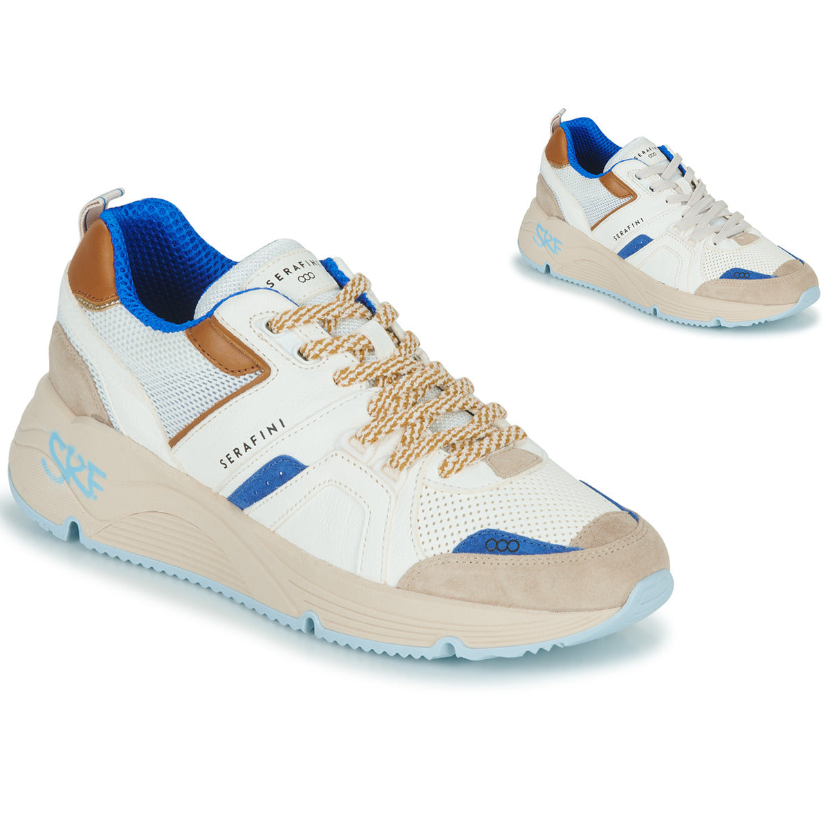 Sneakers uomini Serafini  TOKYO  Bianco 