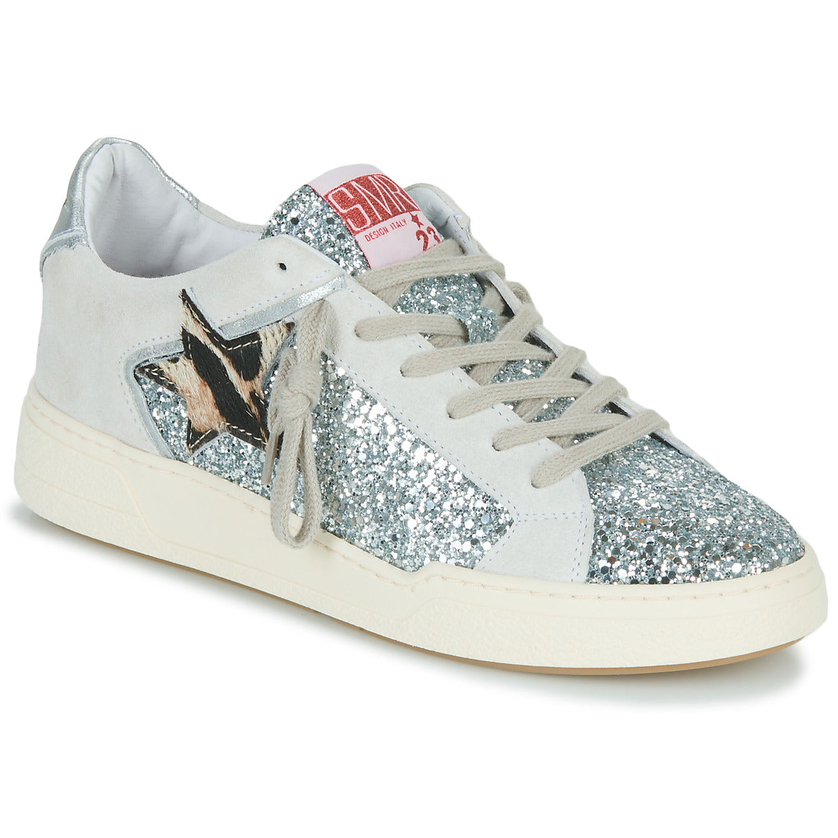 Sneakers basse donne Semerdjian  DUCK-9424  Argento 