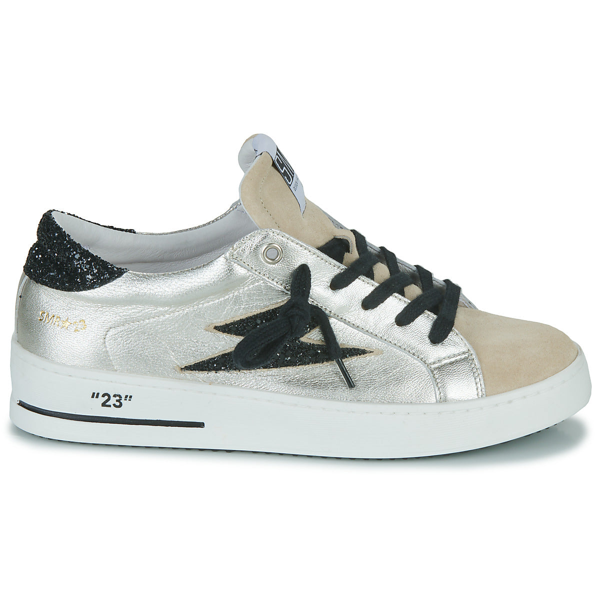 Sneakers basse donne Semerdjian  MAYA-2-LAMB  Argento 