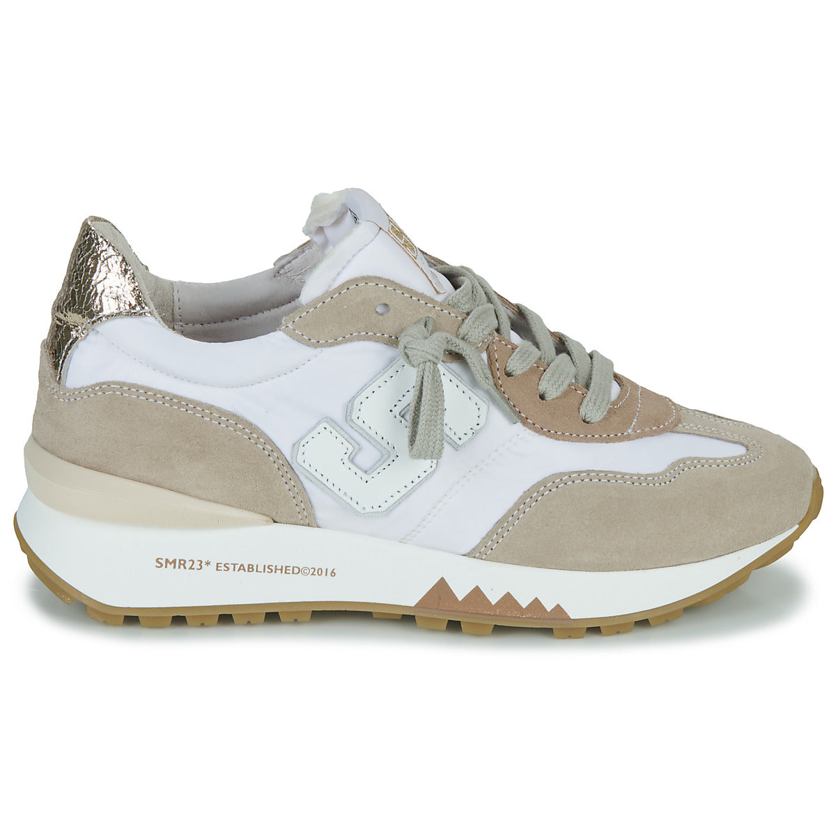 Sneakers basse donne Semerdjian  MANTCH-7030  Beige 