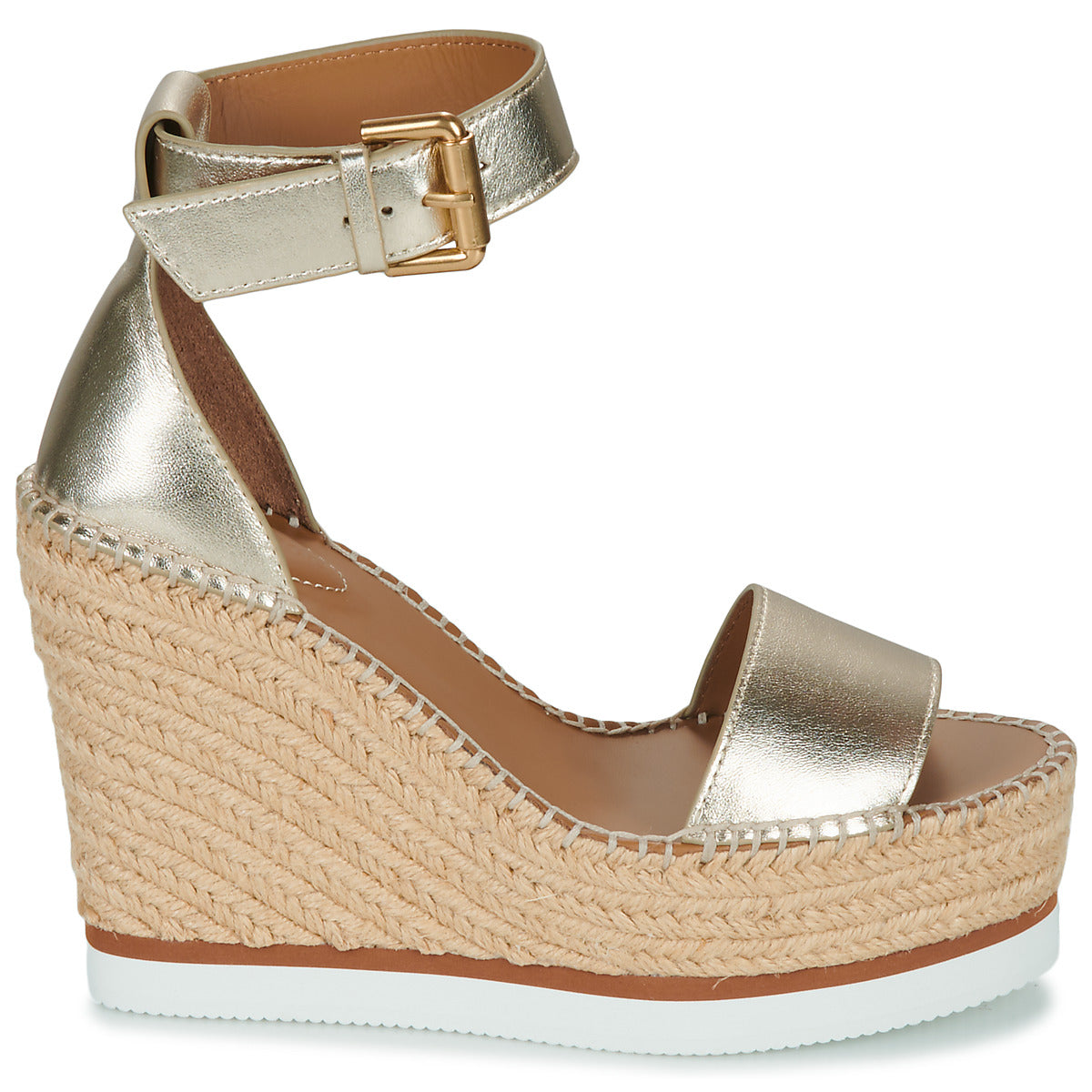 Scarpe Espadrillas donne See by Chloé  GLYN SB26152  Oro 