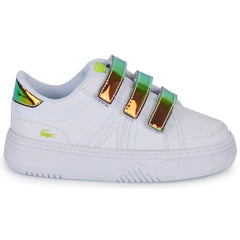 Scarpe bambini ragazza Lacoste  L001  Bianco 