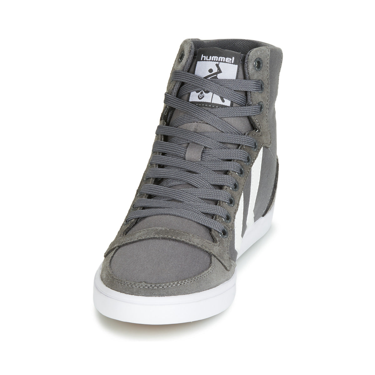 Sneakers alte uomini hummel  TEN STAR HIGH  Grigio 