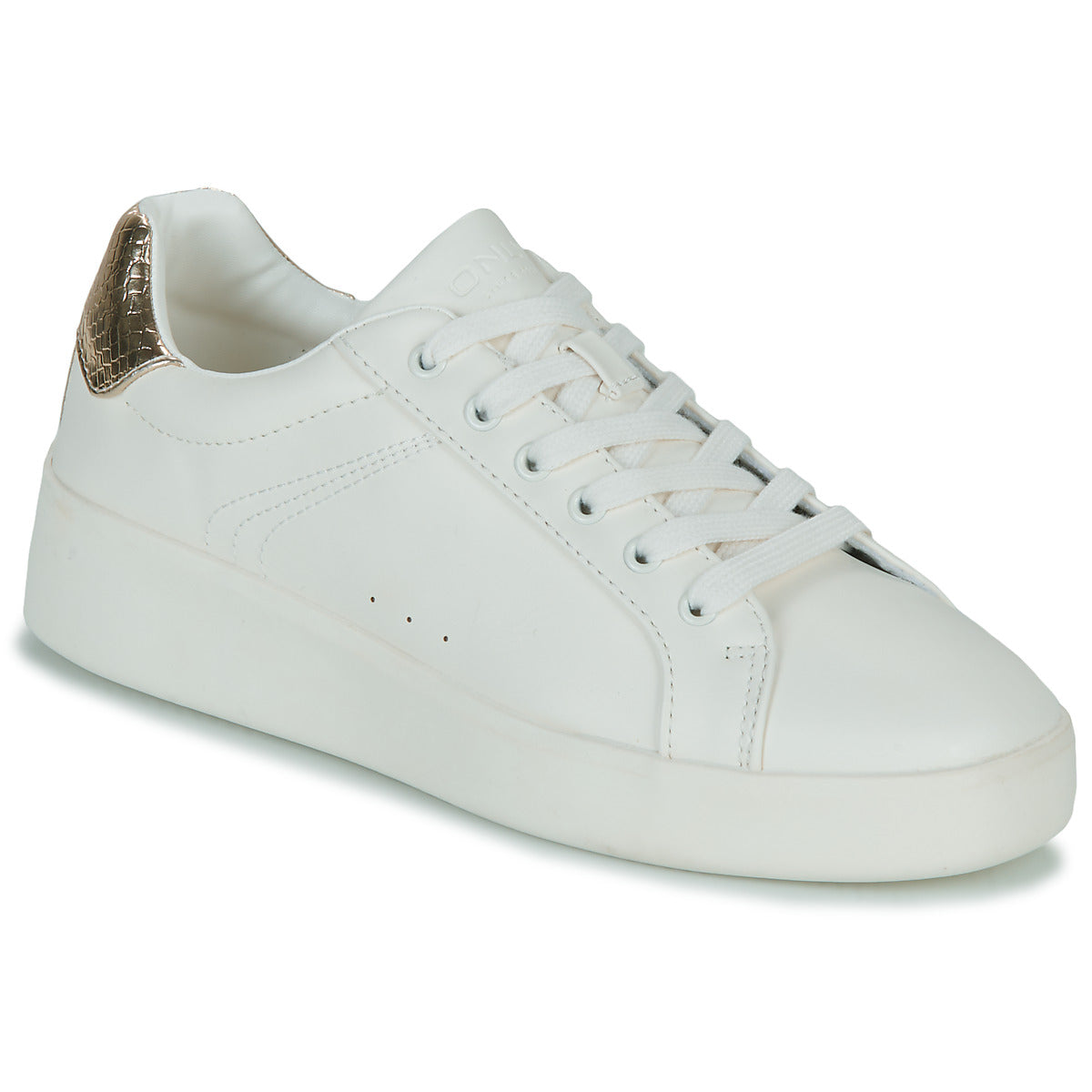 Sneakers basse donne Only  ONLSOUL-4 PU SNEAKER NOOS  Bianco 