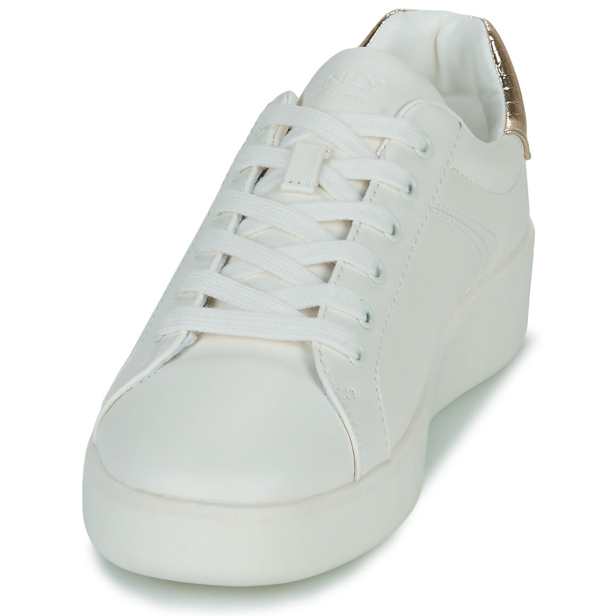 Sneakers basse donne Only  ONLSOUL-4 PU SNEAKER NOOS  Bianco 