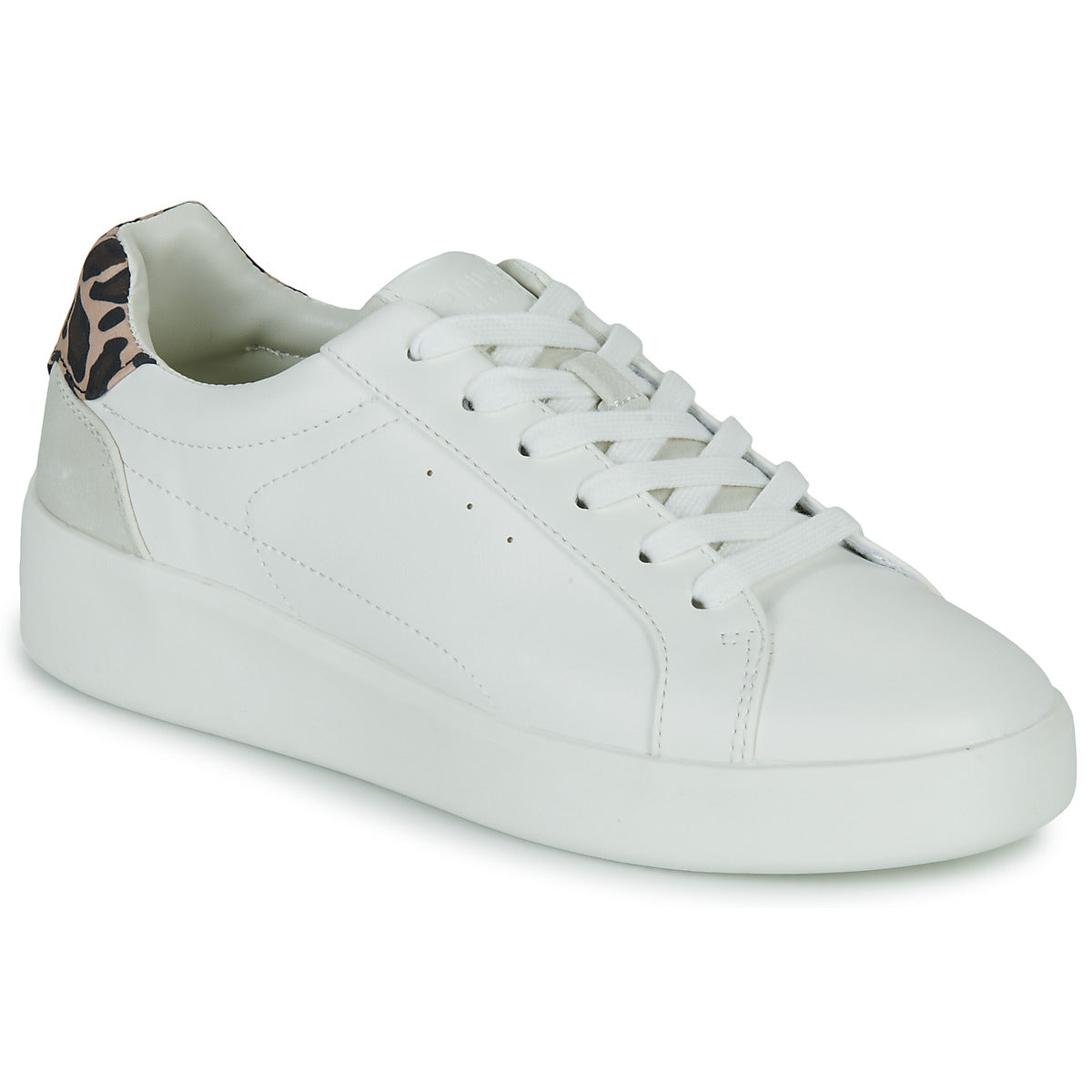 Sneakers basse donne Only  ONLSOUL-5 PU SNEAKER  Bianco 