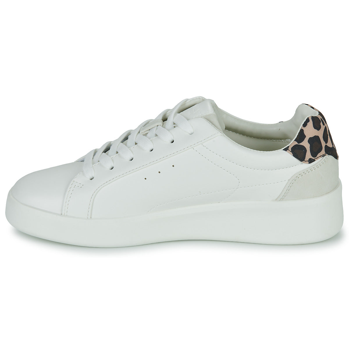 Sneakers basse donne Only  ONLSOUL-5 PU SNEAKER  Bianco 