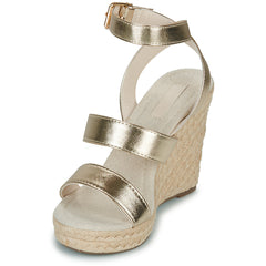 Sandali donne Only  ONLAMELIA-16 WEDGE SANDAL FOIL  Oro 