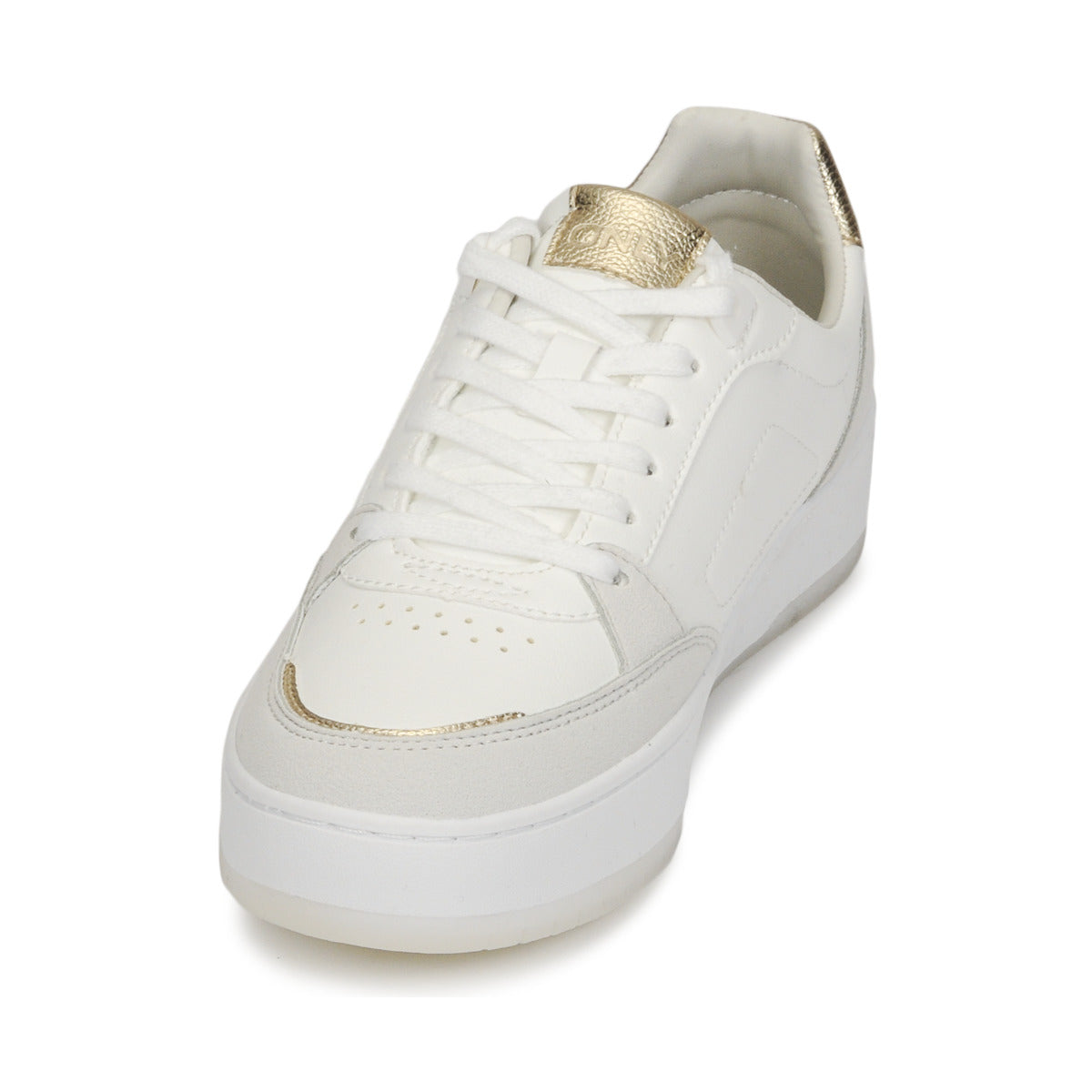 Sneakers basse donne Only  ONLSAPHIRE-1 PU SNEAKER  Bianco 