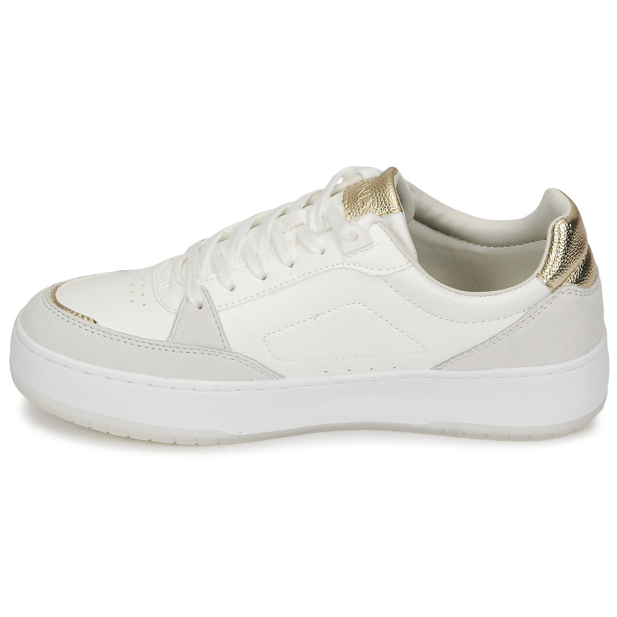 Sneakers basse donne Only  ONLSAPHIRE-1 PU SNEAKER  Bianco 