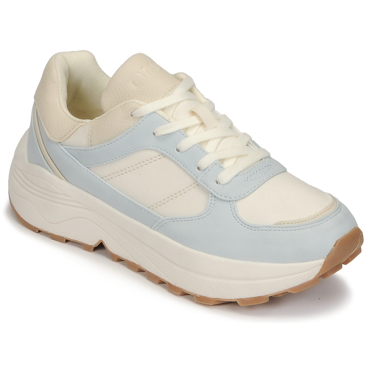 Sneakers basse donne Only  ONLSYLVIE-7 PU  Bianco 