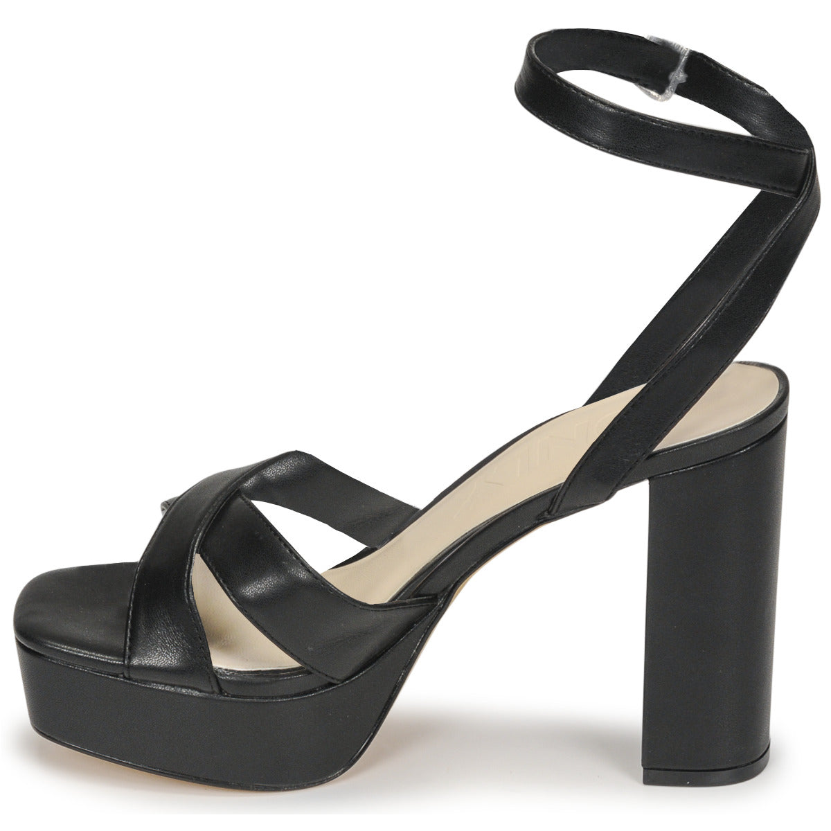 Sandali donne Only  ONLAUTUM-3 PU HEELED SANDAL  Nero 