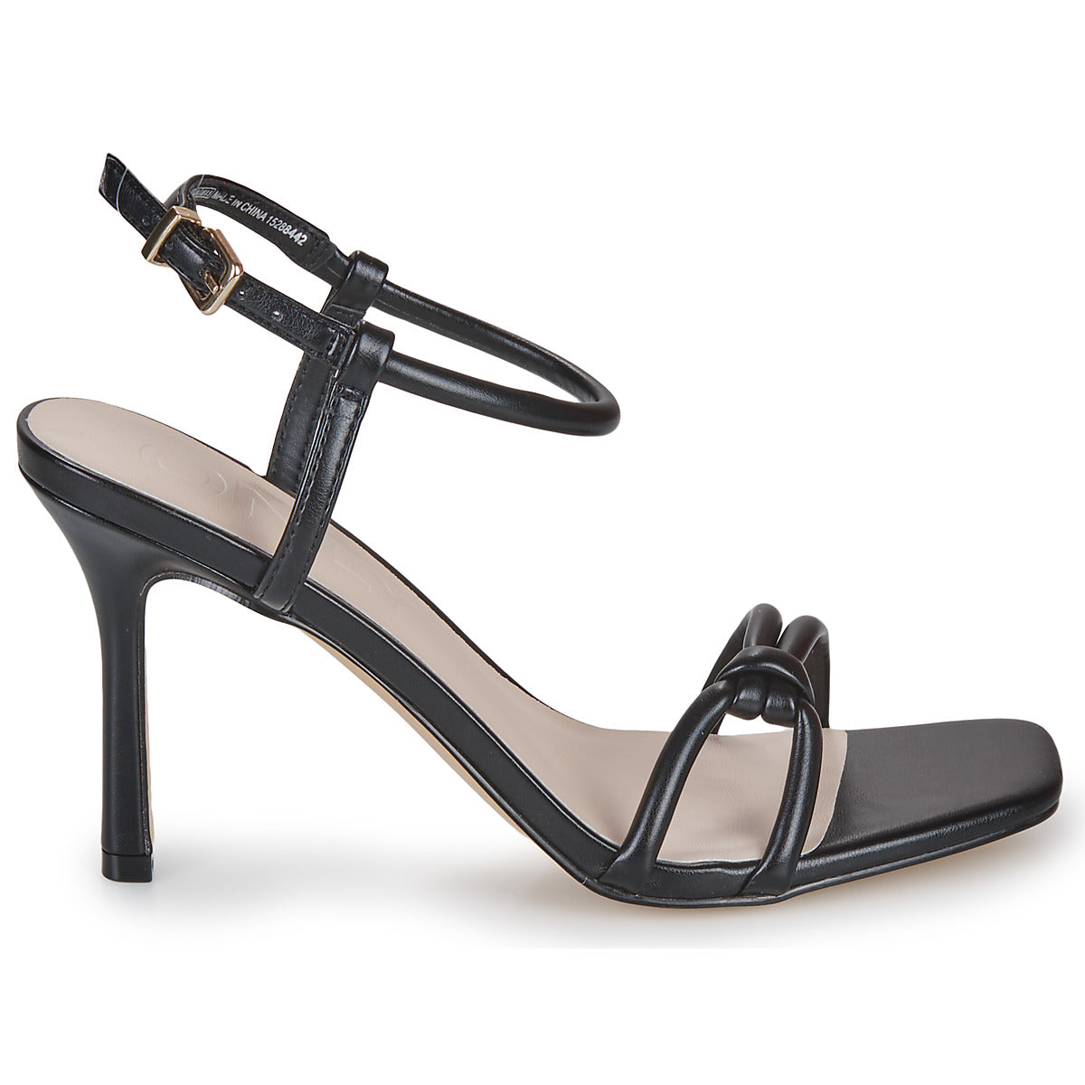 Sandali donne Only  ONLALYX-16 PUHEELED SANDAL FOIL  Nero 