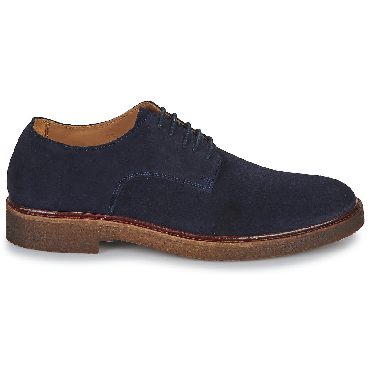 Scarpe uomini Selected  SLHLUKE SUEDE DERBY  Marine 