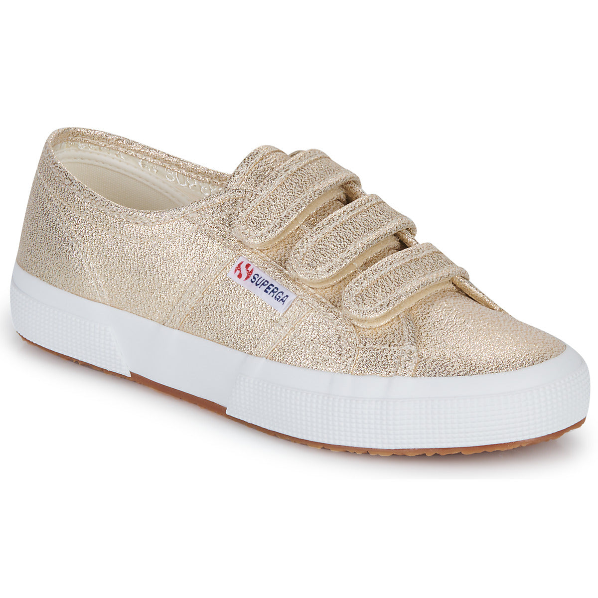 Sneakers basse donne Superga  2750 LAME STRAP  Oro 