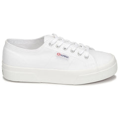 Sneakers basse donne Superga  2740 COTON PLATFORM  Bianco 