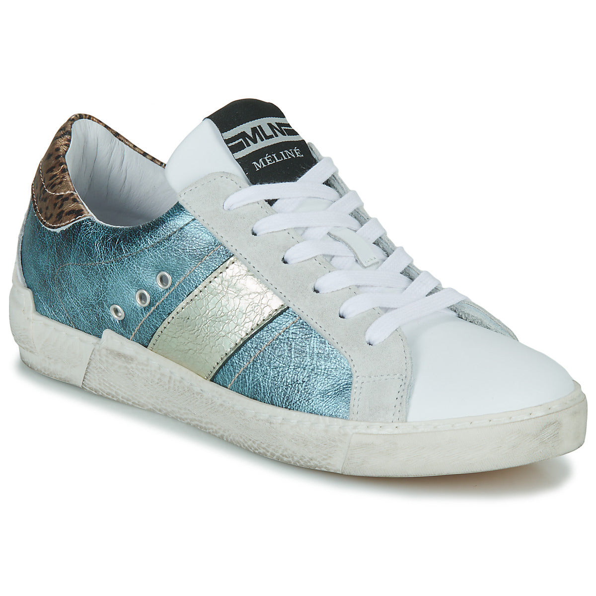 Sneakers basse donne Meline  NKC166  Blu 