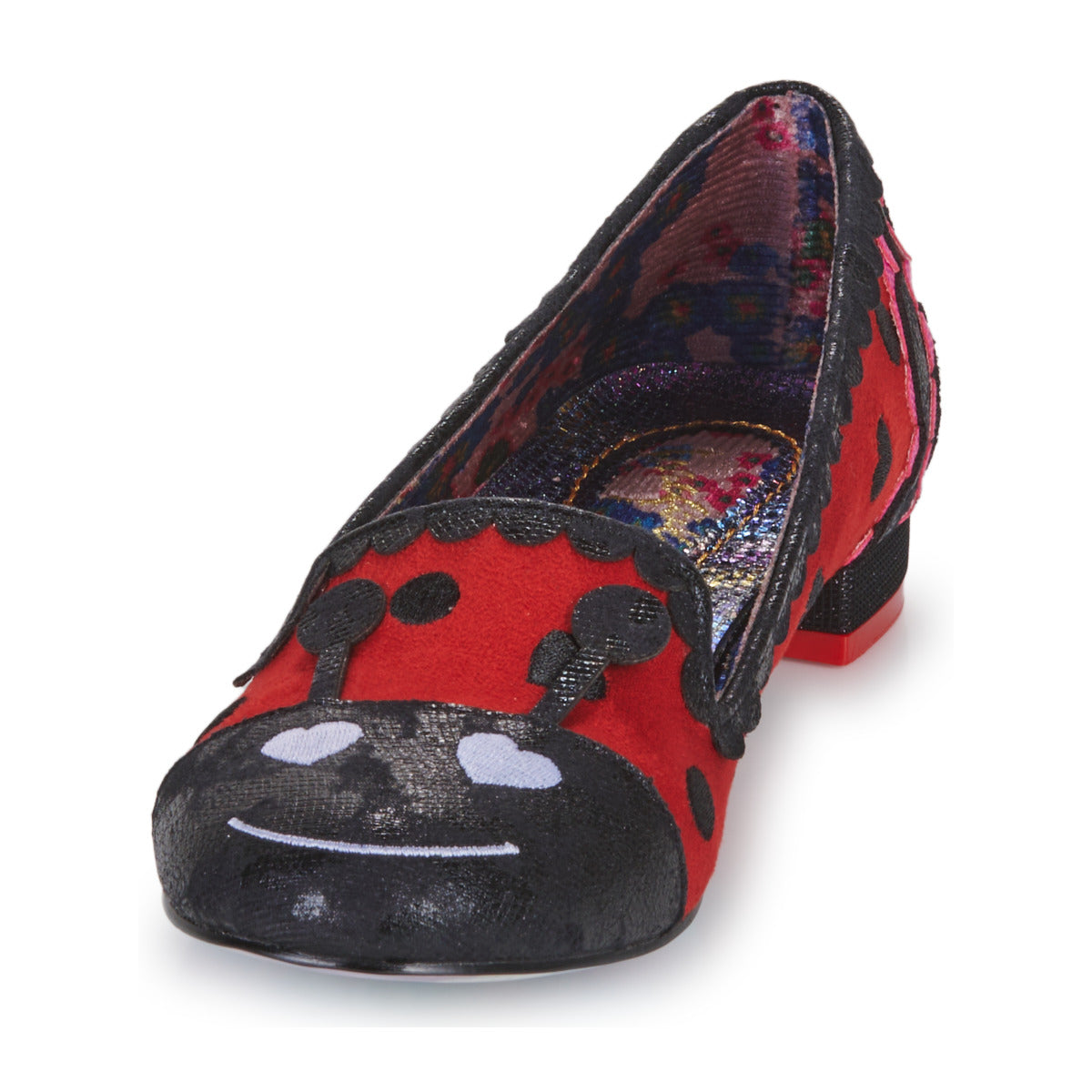 Ballerine donne Irregular Choice  BUG IT UP  Rosso 