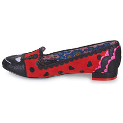 Ballerine donne Irregular Choice  BUG IT UP  Rosso 