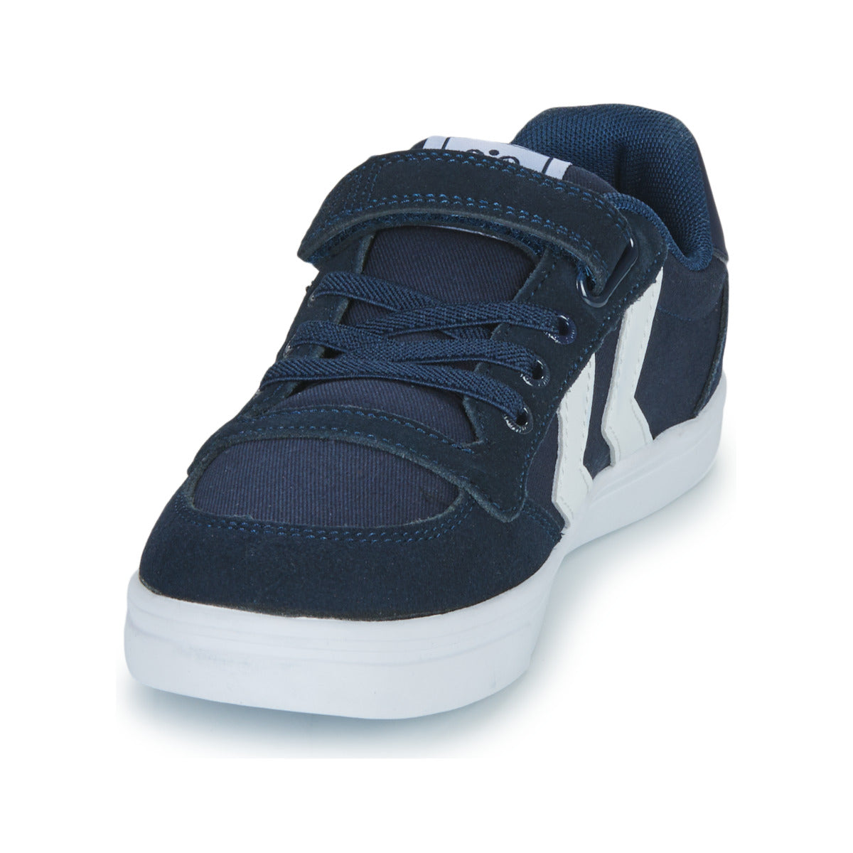 Scarpe bambini ragazza hummel  SLIMMER STADIL LOW JR  Marine 