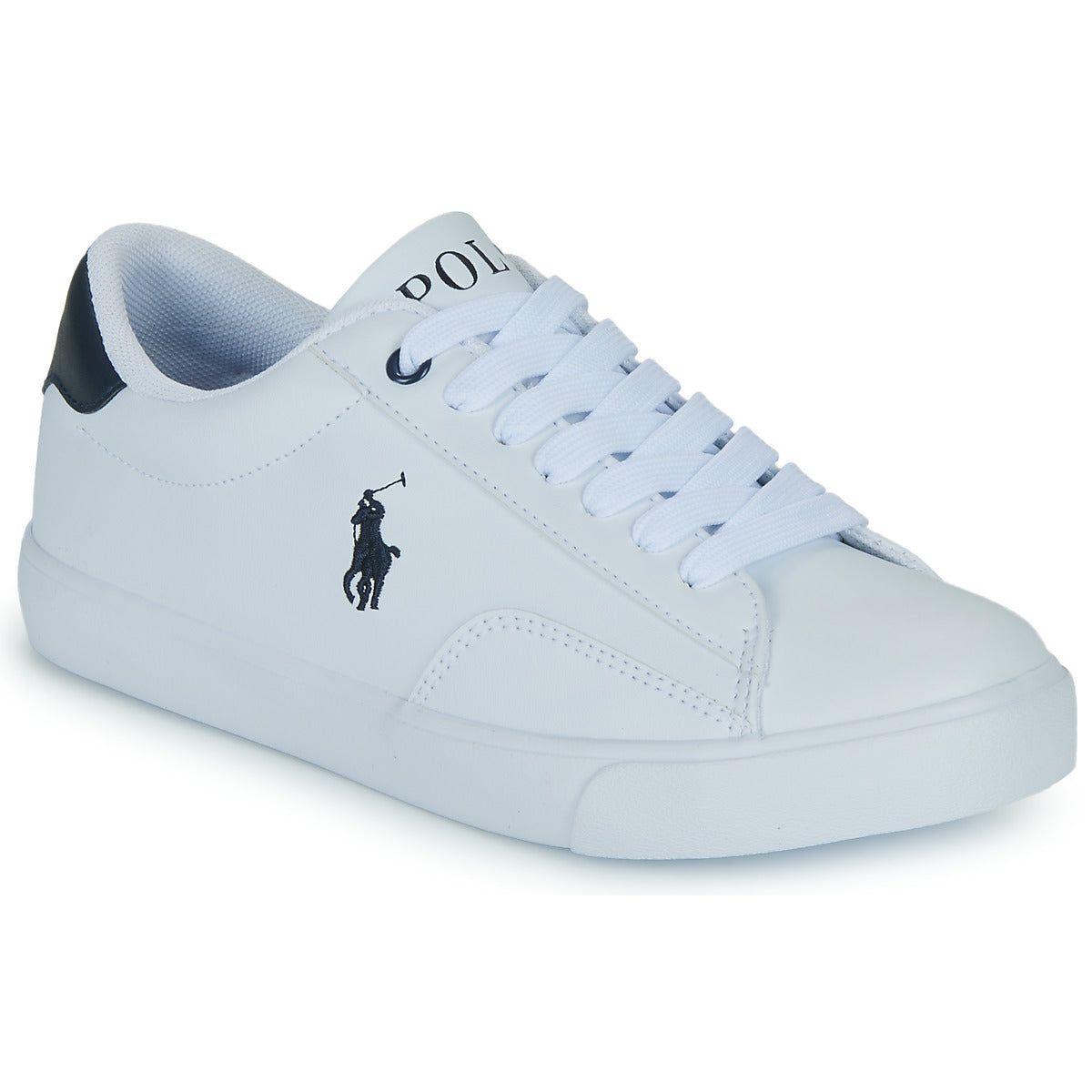 Scarpe bambini ragazza Polo Ralph Lauren  THERON V  Bianco 