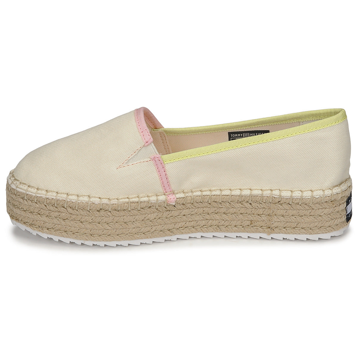 Scarpe Espadrillas donne Tommy Jeans  TOMMY JEANS FLATFORM ESPADRILLE  Beige 