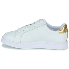 Sneakers basse donne Lauren Ralph Lauren  ANGELINE 4-SNEAKERS-LOW TOP LACE  Bianco 