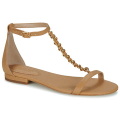 Sandali donne Lauren Ralph Lauren  ELISE-SANDALS-FLAT SANDAL  Beige 