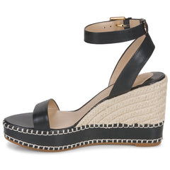 Sandali donne Lauren Ralph Lauren  HILARIE-ESPADRILLES-WEDGE  Nero 