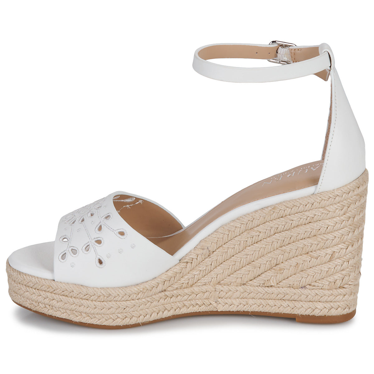 Sandali donne Lauren Ralph Lauren  HAANA-ESPADRILLES-WEDGE  Bianco 