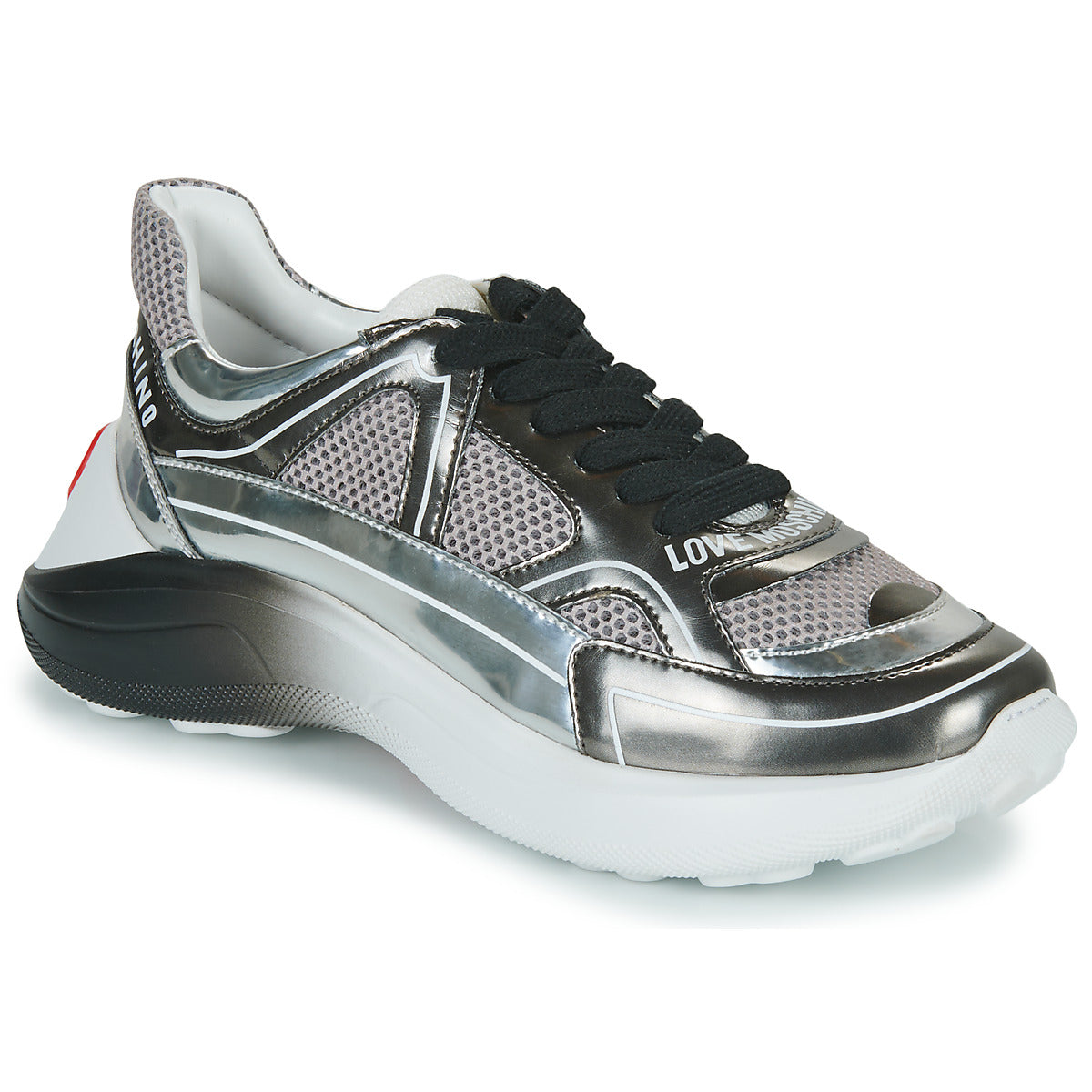 Sneakers basse donne Love Moschino  SUPERHEART  Multicolore 