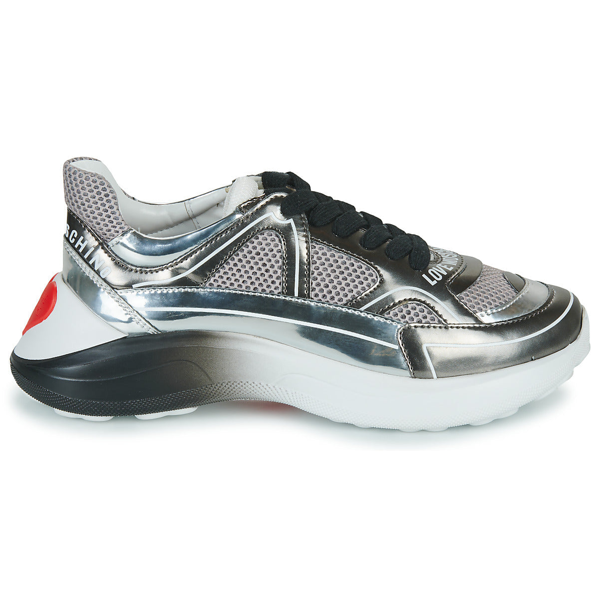 Sneakers basse donne Love Moschino  SUPERHEART  Multicolore 