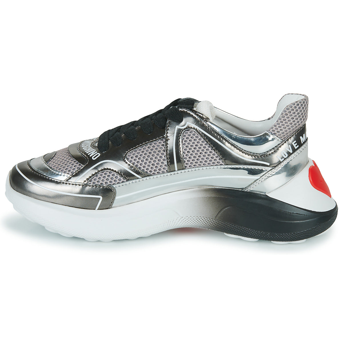 Sneakers basse donne Love Moschino  SUPERHEART  Multicolore 