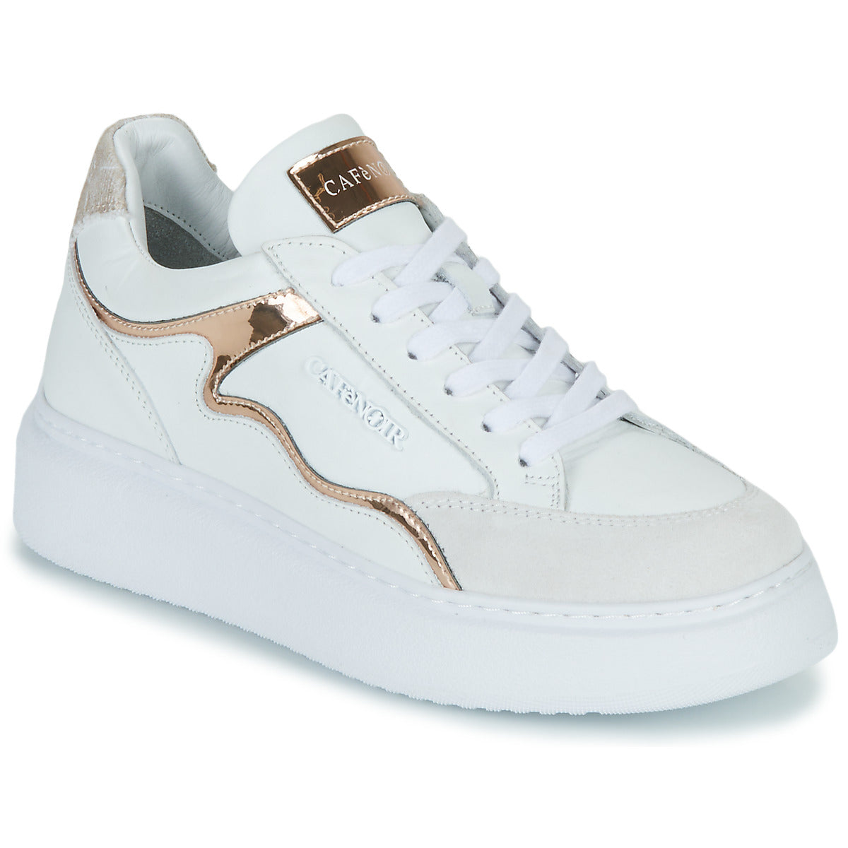 Sneakers basse donne Café Noir  DE1810-W066  Bianco 