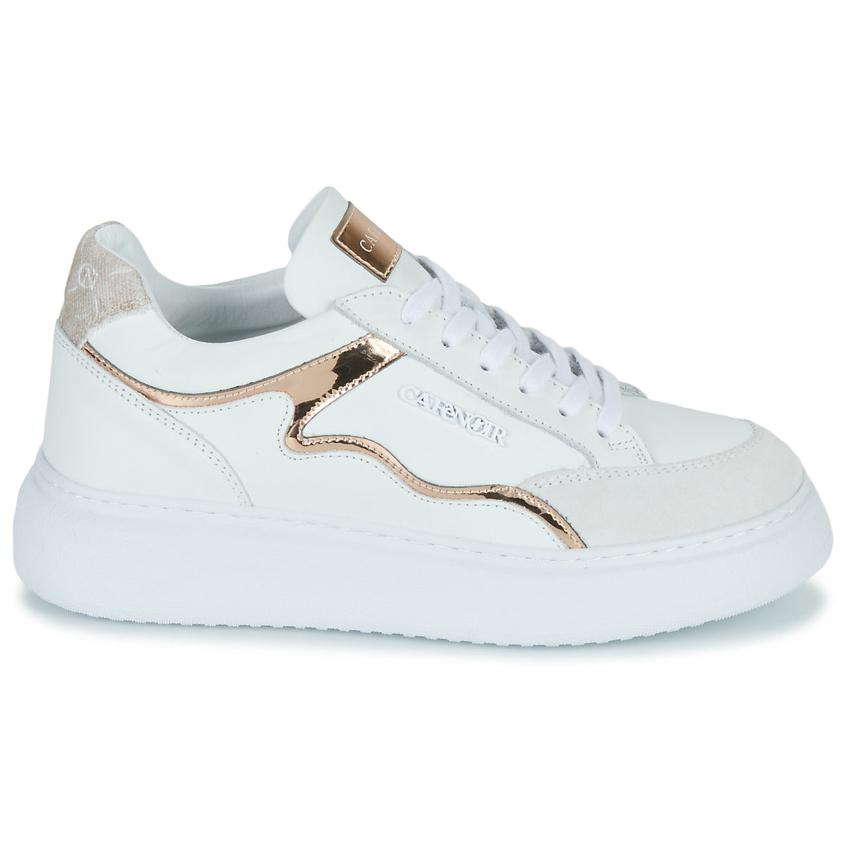 Sneakers basse donne Café Noir  DE1810-W066  Bianco 