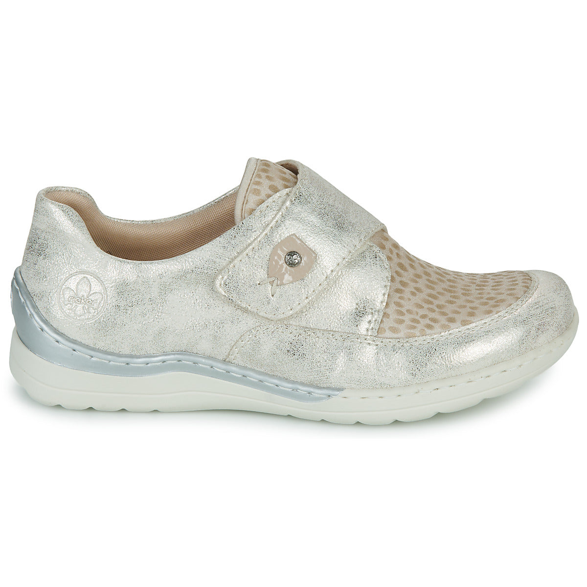 Sneakers basse donne Rieker  48951-90  Grigio 