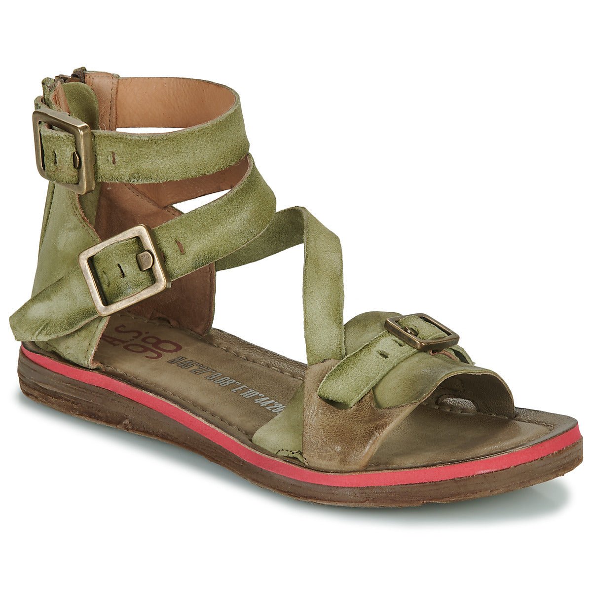 Sandali donne Airstep / A.S.98  BUSA STRAP  Verde 