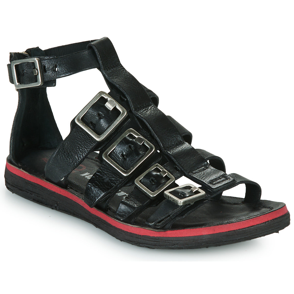 Sandali donne Airstep / A.S.98  BUSA BUCKLE  Nero 