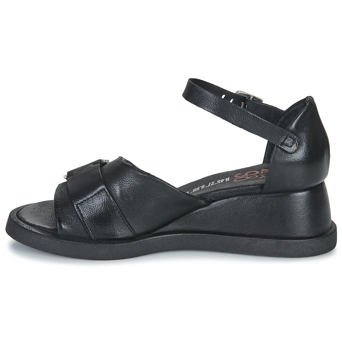 Sandali donne Airstep / A.S.98  CORAL BUCKLE  Nero 