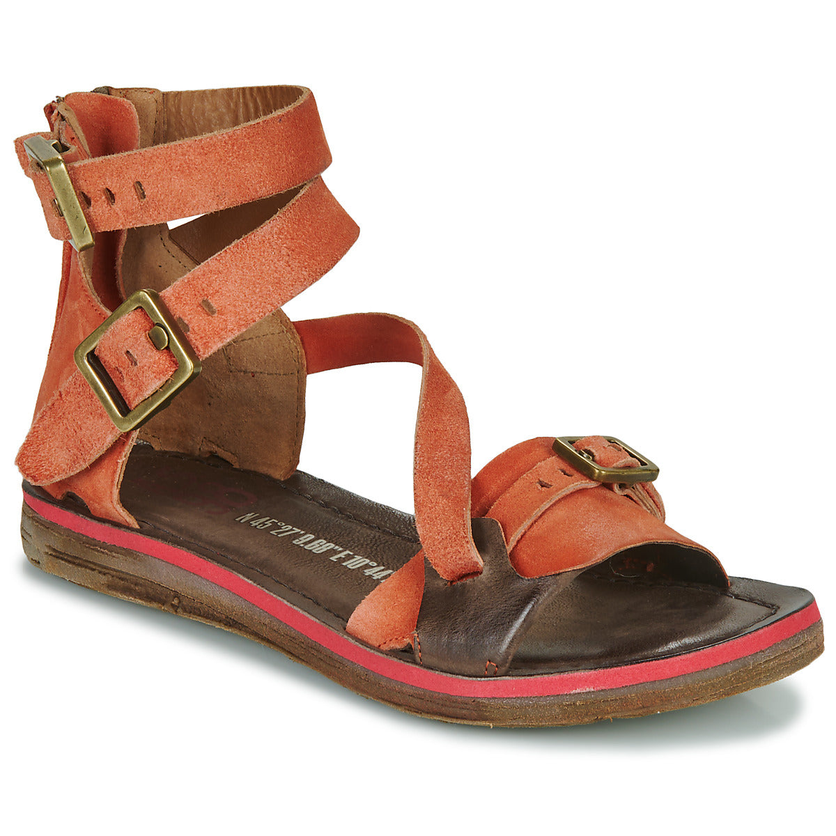 Sandali donne Airstep / A.S.98  BUSA STRAP  Arancio 