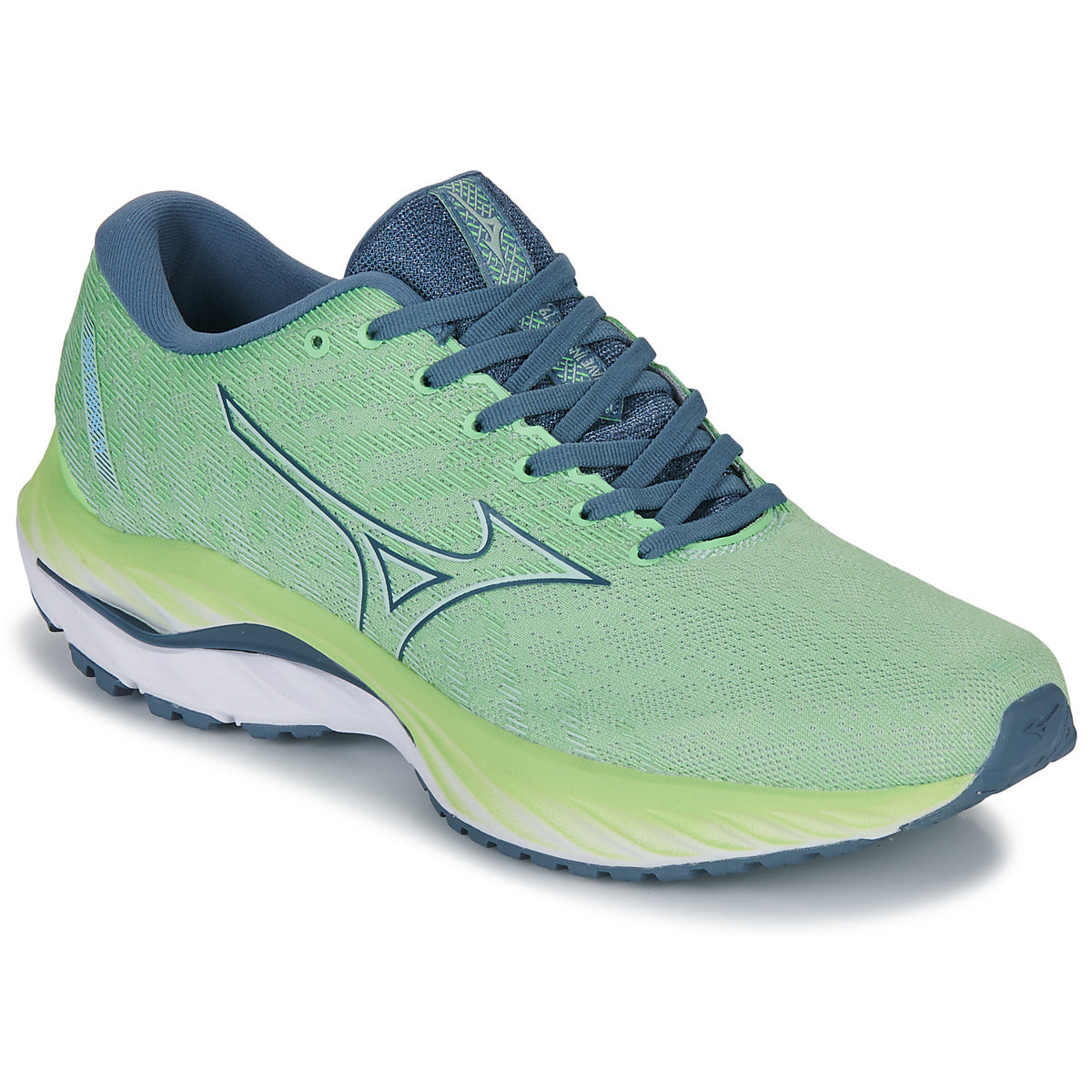 Scarpe uomini Mizuno  WAVE INSPIRE 19  Verde 