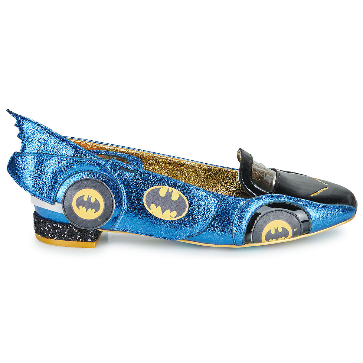 Ballerine donne Irregular Choice  BATMOBILE KICKS  Blu 